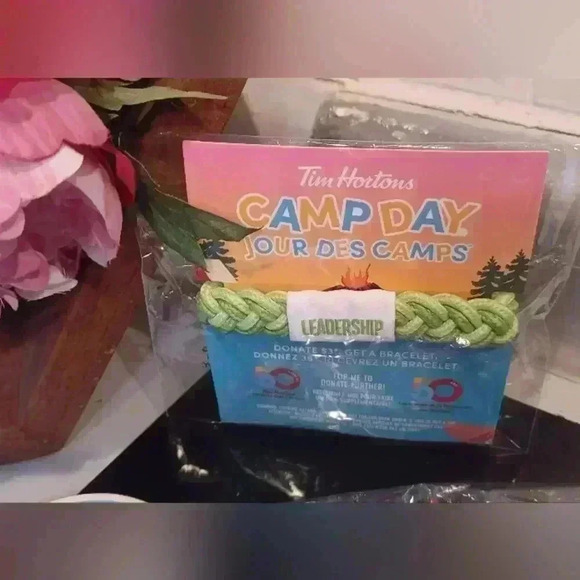 Tim Horton's Collectible Camp Day Charity Bracelet Bundle  4 NWT & 3 Pre-Owned - Picture 3 of 4